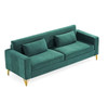 Aesthetic 3 Seater Couch With Classic Modern Appeal And Luxurious Soft Comfort