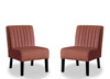 Reese - Mid-Century Modern Accent Chairs With Minimalist Design (Set of 2)