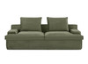Nimbus - Oversized Full Foam 4 Seater Couch For Living Room Upholstered In Soft Corduroy, Wide Armrests