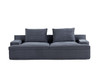 Nimbus - Oversized Full Foam 4 Seater Couch For Living Room Upholstered In Soft Corduroy, Wide Armrests