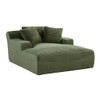 Cloudline - Oversized Chaise Lounge, Modern Comfy Couch With Full Foam Cushioning, Cozy Sleeper Sofabed