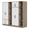 6 Door Wardrobe With Shelves And Drawers