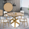 Kasem - Round Table With Matching Chair Dining Room Set Kasem - Round Table With Matching Chair Dining Room Set