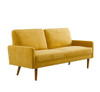 Sofa, European Style With Sleek Design, Modern & Vintage Flair, Upholstered 3 Seater Couch