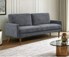 Sofa, European Style With Sleek Design, Modern & Vintage Flair, Upholstered 3 Seater Couch