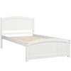 Platform Bed & Headboard, Footboard And Wood Slat Support