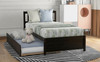 Platform Bed Wood Bed Frame With Trundle Platform Bed Wood Bed Frame With Trundle