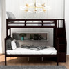 Stairway Bunk Bed With Storage And Guard Rail For Bedroom Stairway Bunk Bed With Storage And Guard Rail For Bedroom