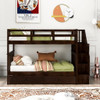 Stairway Bunk Bed With Storage And Guard Rail For Bedroom Stairway Bunk Bed With Storage And Guard Rail For Bedroom