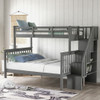 Stairway Bunk Bed With Storage And Guard Rail For Bedroom Stairway Bunk Bed With Storage And Guard Rail For Bedroom