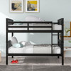 Bunk Bed With Ladder For Bedroom, Guest Room Furniture Bunk Bed With Ladder For Bedroom, Guest Room Furniture