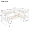 L Shaped Bunk Bed With Ladder L Shaped Bunk Bed With Ladder
