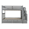 Bunk Bed With Shelves And 6 Storage Drawers Bunk Bed With Shelves And 6 Storage Drawers