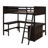 Loft Bed With Shelves With Desk Loft Bed With Shelves With Desk