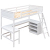 Loft Bed With Shelves With Desk Loft Bed With Shelves With Desk