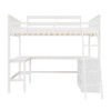 Loft Bed With Shelves With Desk Loft Bed With Shelves With Desk