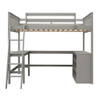 Loft Bed With Shelves With Desk Loft Bed With Shelves With Desk