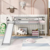 Loft Bed With Slide, Multifunctional Design Loft Bed With Slide, Multifunctional Design