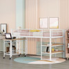 Loft Bed With Desk And Shelves Loft Bed With Desk And Shelves