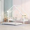 House Bed With Trundle