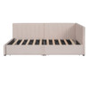 Upholstered Daybed, Sofa Bed Frame, No Box Spring Needed Upholstered Daybed, Sofa Bed Frame, No Box Spring Needed
