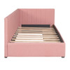 Upholstered Daybed, Sofa Bed Frame, No Box Spring Needed