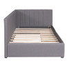 Upholstered Daybed, Sofa Bed Frame, No Box Spring Needed