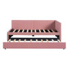 Upholstered Daybed, Sofa Bed Frame, No Box Spring Needed Upholstered Daybed, Sofa Bed Frame, No Box Spring Needed