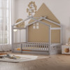 Bed House Bed Frame With Fence Bed House Bed Frame With Fence