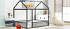 Metal Bed House Bed Frame With Fence Metal Bed House Bed Frame With Fence