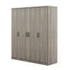 4 Door Wardrobe With 1 Drawer