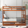 Bunk Bed With Ladders And 2 Storage Drawers Bunk Bed With Ladders And 2 Storage Drawers