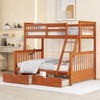 Bunk Bed With Ladders And 2 Storage Drawers Bunk Bed With Ladders And 2 Storage Drawers