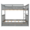 Bunk Bed With Ladders And 2 Storage Drawers Bunk Bed With Ladders And 2 Storage Drawers