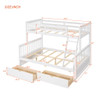 Bunk Bed With Ladders And 2 Storage Drawers Bunk Bed With Ladders And 2 Storage Drawers
