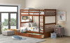 Bunk Bed With Ladders And 2 Storage Drawers Bunk Bed With Ladders And 2 Storage Drawers