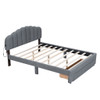Upholstered Platform Bed With Drawer
