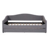 Design Upholstered Daybed With Light And Trundle Design Upholstered Daybed With Light And Trundle