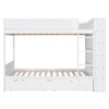 Bunk Bed With 2 Drawers And Multi Layer Cabinet