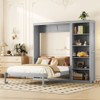 Multifunction Murphy Wall Bed With Shelves Multifunction Murphy Wall Bed With Shelves