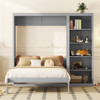 Multifunction Murphy Wall Bed With Shelves Multifunction Murphy Wall Bed With Shelves