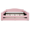 Upholstered Daybed With Storage Armrests, Trundle And Latest Integrated Bluetooth Audio System
