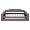 Upholstered Daybed With Storage Armrests, Trundle And Latest Integrated Bluetooth Audio System