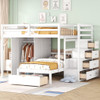 Bunk Bed With Wardrobe, Drawers Bunk Bed With Wardrobe, Drawers