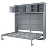 Murphy Modern Bed With Top Cabinets For Space Saving And Comfort Murphy Modern Bed With Top Cabinets For Space Saving And Comfort