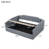 Modern Upholstered Daybed With Underneath Storage Modern Upholstered Daybed With Underneath Storage