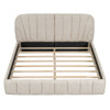 Elegant Design Upholstered Platform Bed