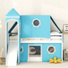 Loft Bed With Slide Tent And Tower Fun Playhouse Design Loft Bed With Slide Tent And Tower Fun Playhouse Design