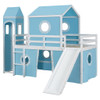 Loft Bed & Slide Tent And Tower Loft Bed & Slide Tent And Tower