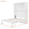 Murphy Wall Bed With Shelves, Space Saving Murphy Wall Bed With Shelves, Space Saving